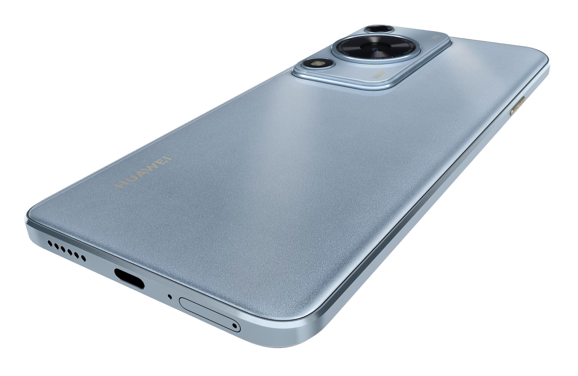 Huawei Enjoy 70S Ice blue 3D model_14