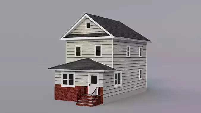 Low Poly House 29 Low-poly 3D model