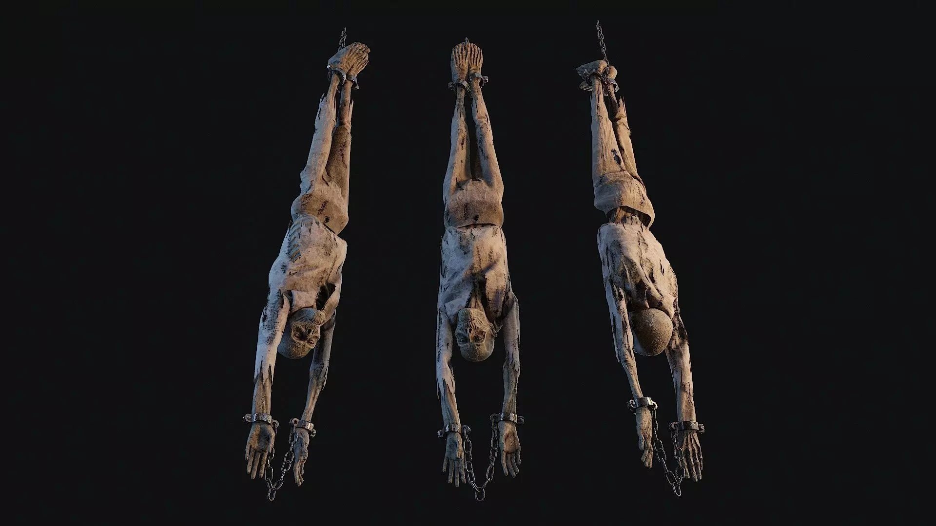 3D model Prisoner corpse 9 VR / AR / low-poly | CGTrader