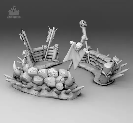 Barricades 3D print model