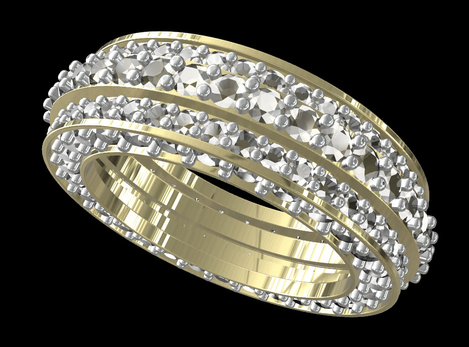 Fortune ring - Aro de la fortuna 3D print model_1