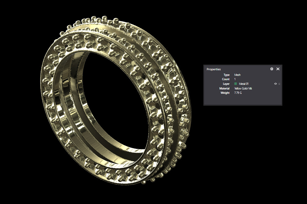 Fortune ring - Aro de la fortuna 3D print model_2
