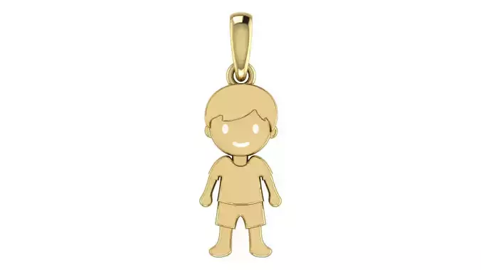 Boy Pendant 02