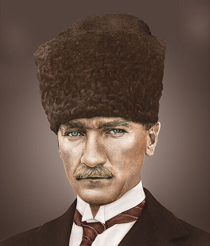 ATATURK Bust 3D model