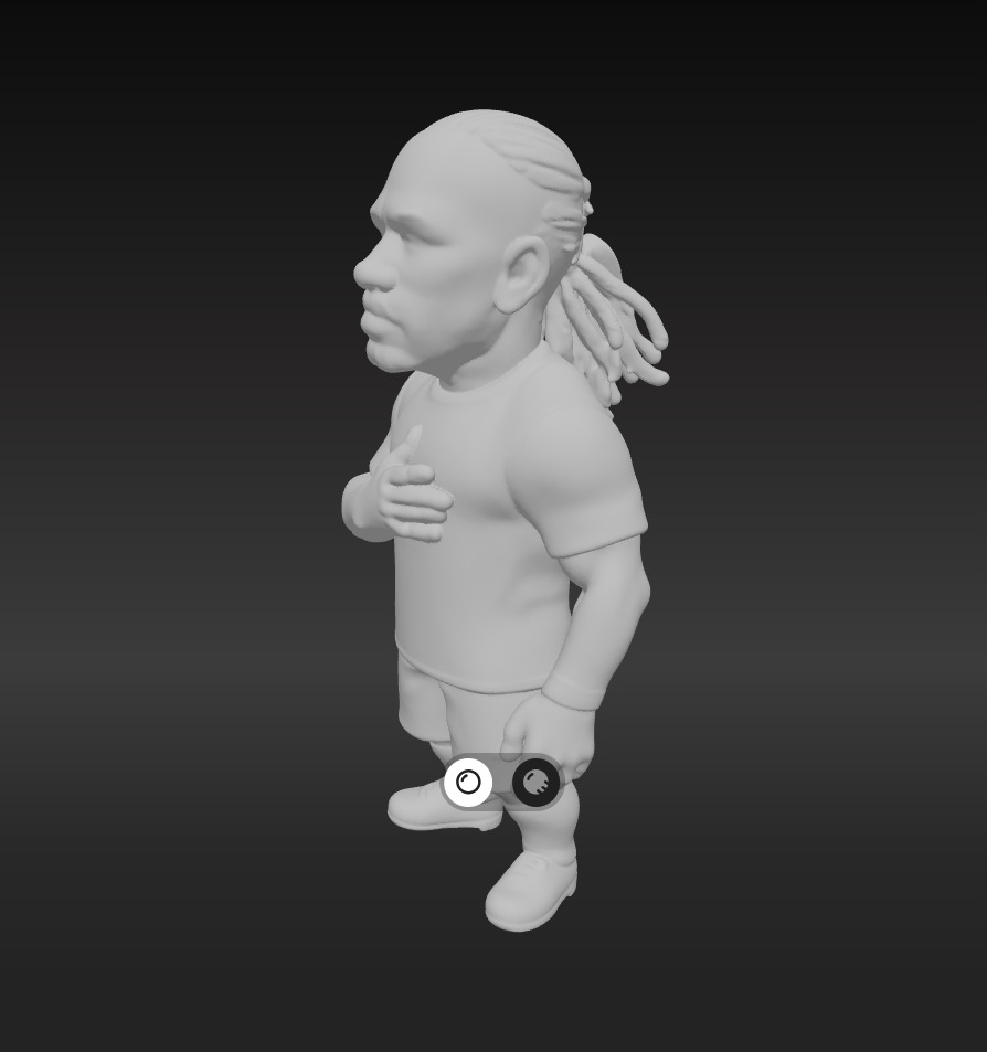 Didier Drogba Mini Fut Series 3D model | CGTrader
