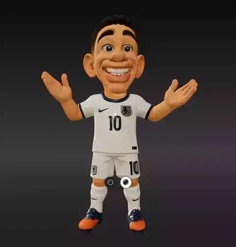 Jude Bellingham Mini Fut Series 3D model