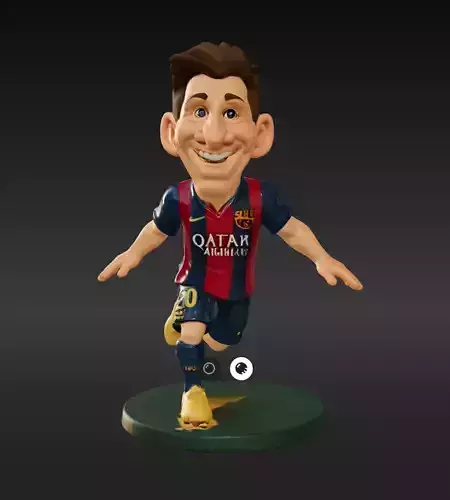 Lionel Messi Mini Fut Series 3D model