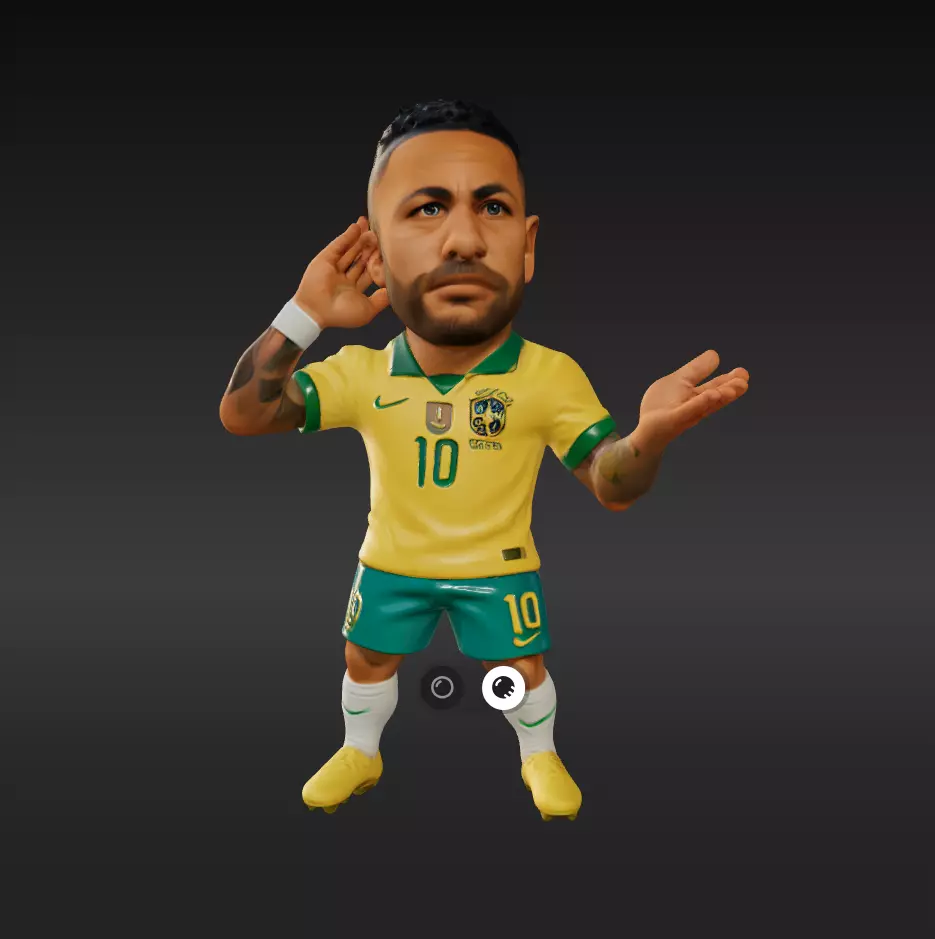 Neymar JR Mini Fut Series 3D print model_0