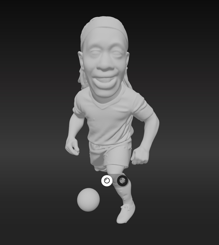 Ronaldinho Mini Fut Series 3D model_2