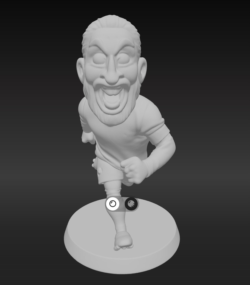 Sergio Ramos Mini Fut Series 3D model_2