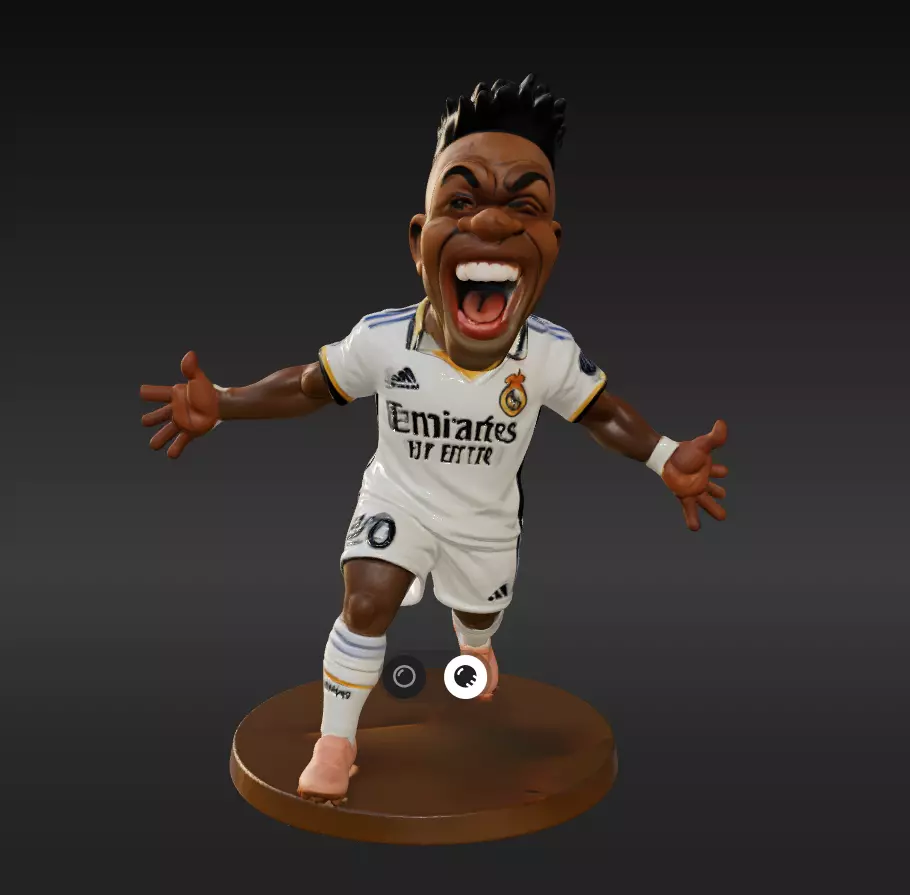 Vinicius Junior Mini Fut Series 3D model_0