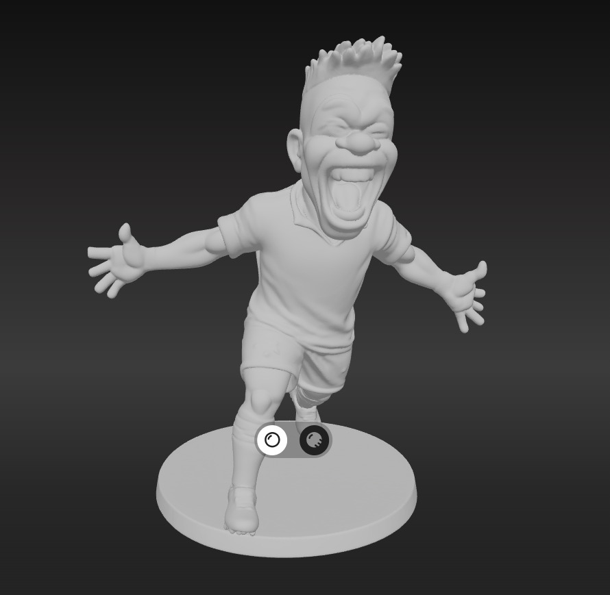 Vinicius Junior Mini Fut Series 3D model_2