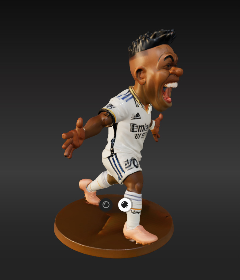 Vinicius Junior Mini Fut Series 3D model_1