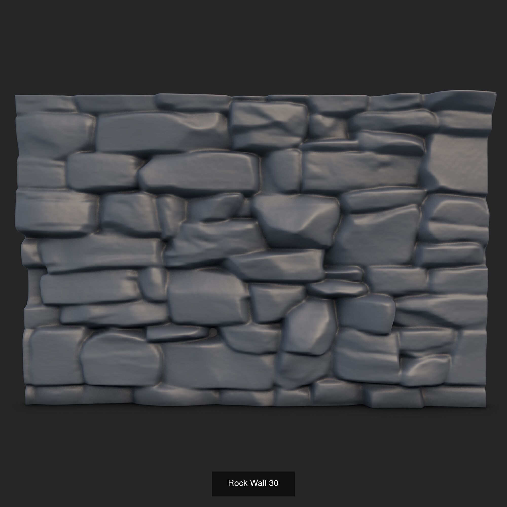 Collection 2 - Stone Walls -4 Models _1