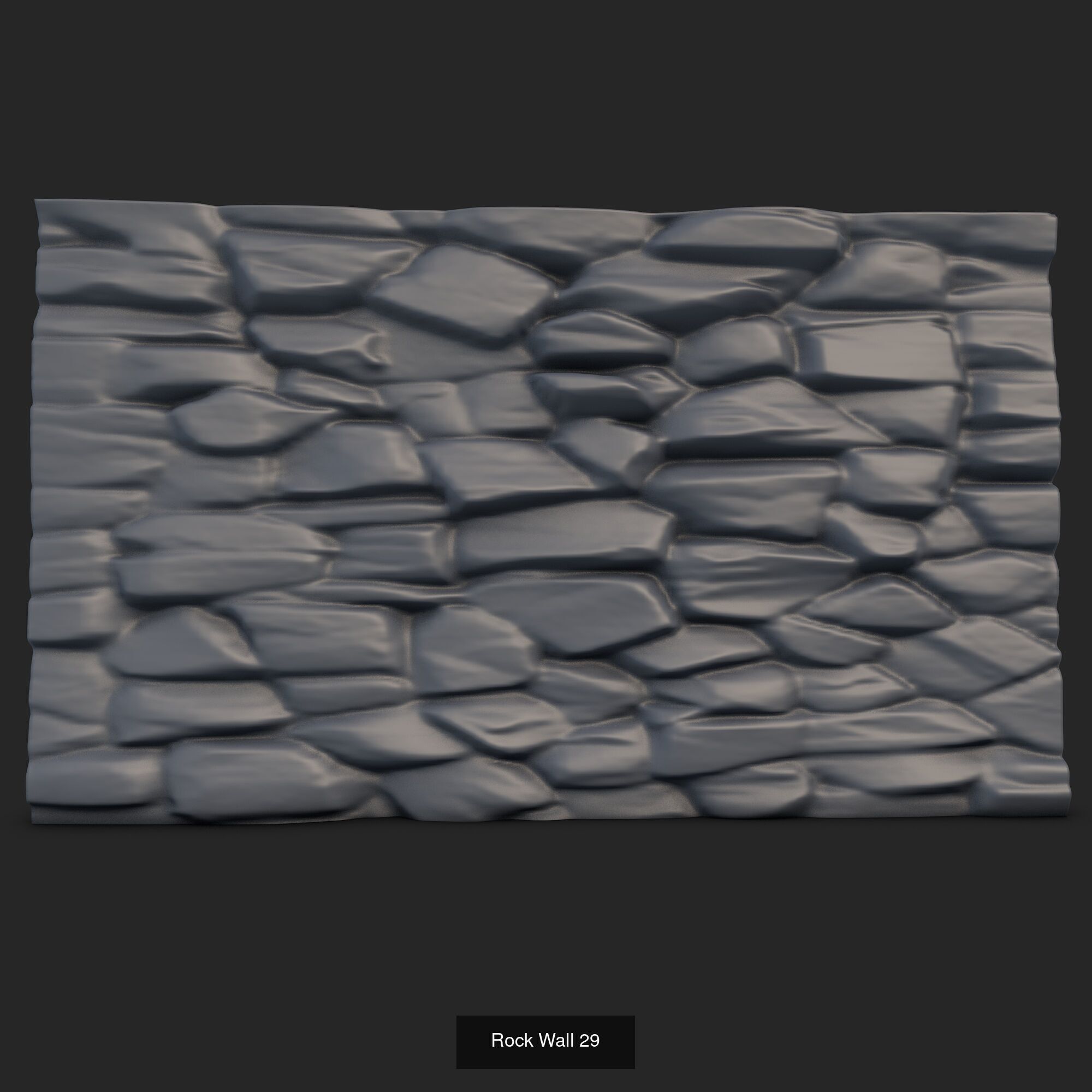 Collection 2 - Stone Walls -4 Models _2