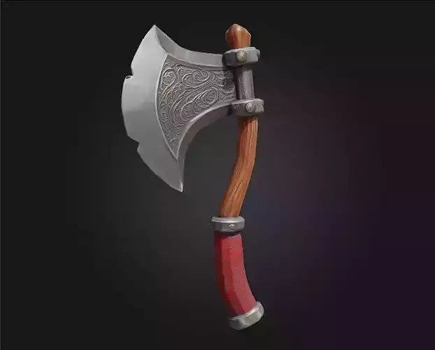Nordic Battle Axe  Power Forged in Ice and Iron