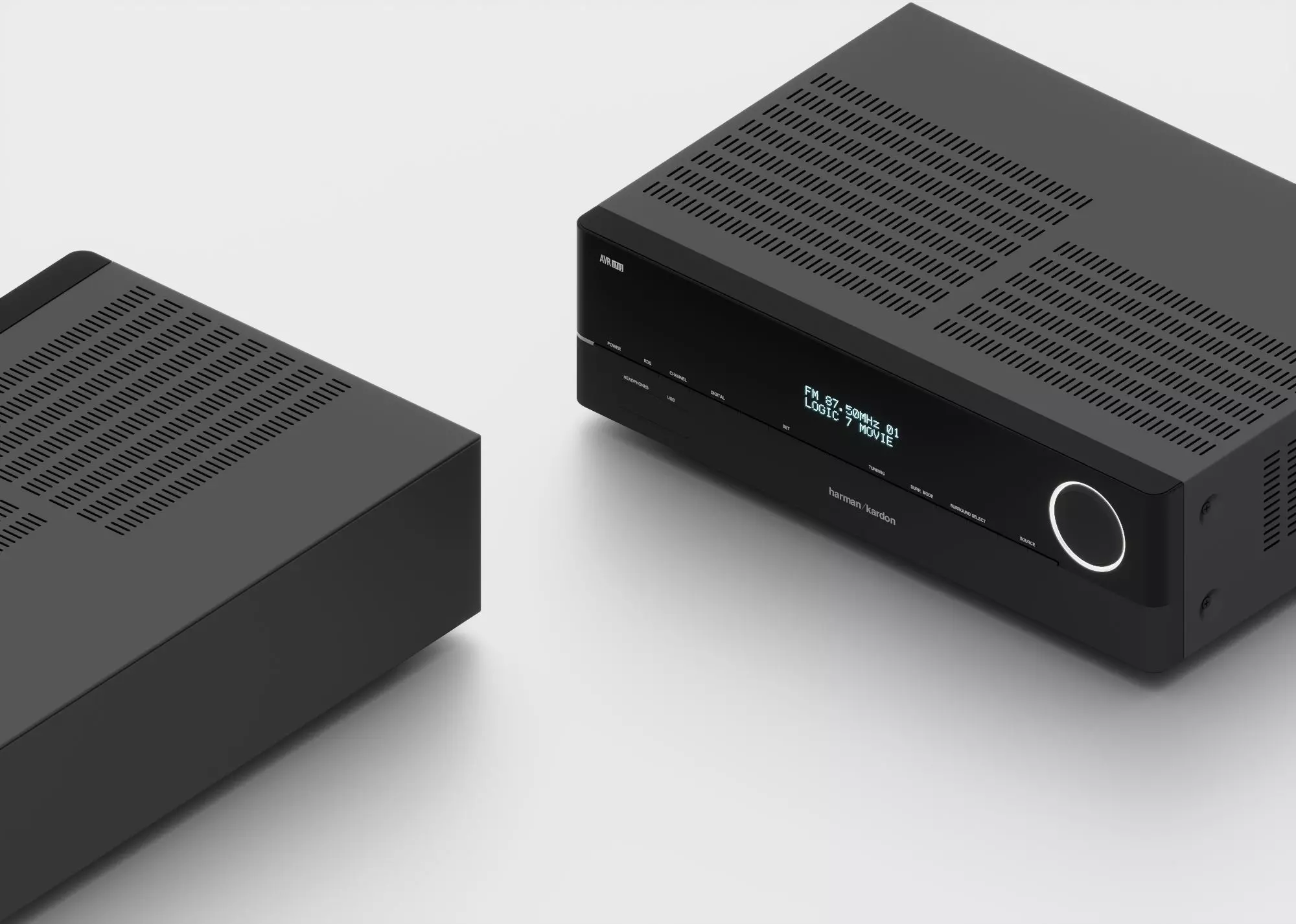 Audio video receiver 3D model