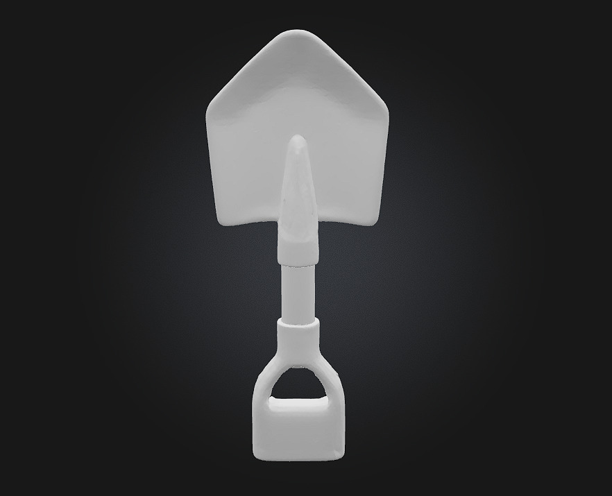 Shovel Emoji Dig Into Fun 3D model_3