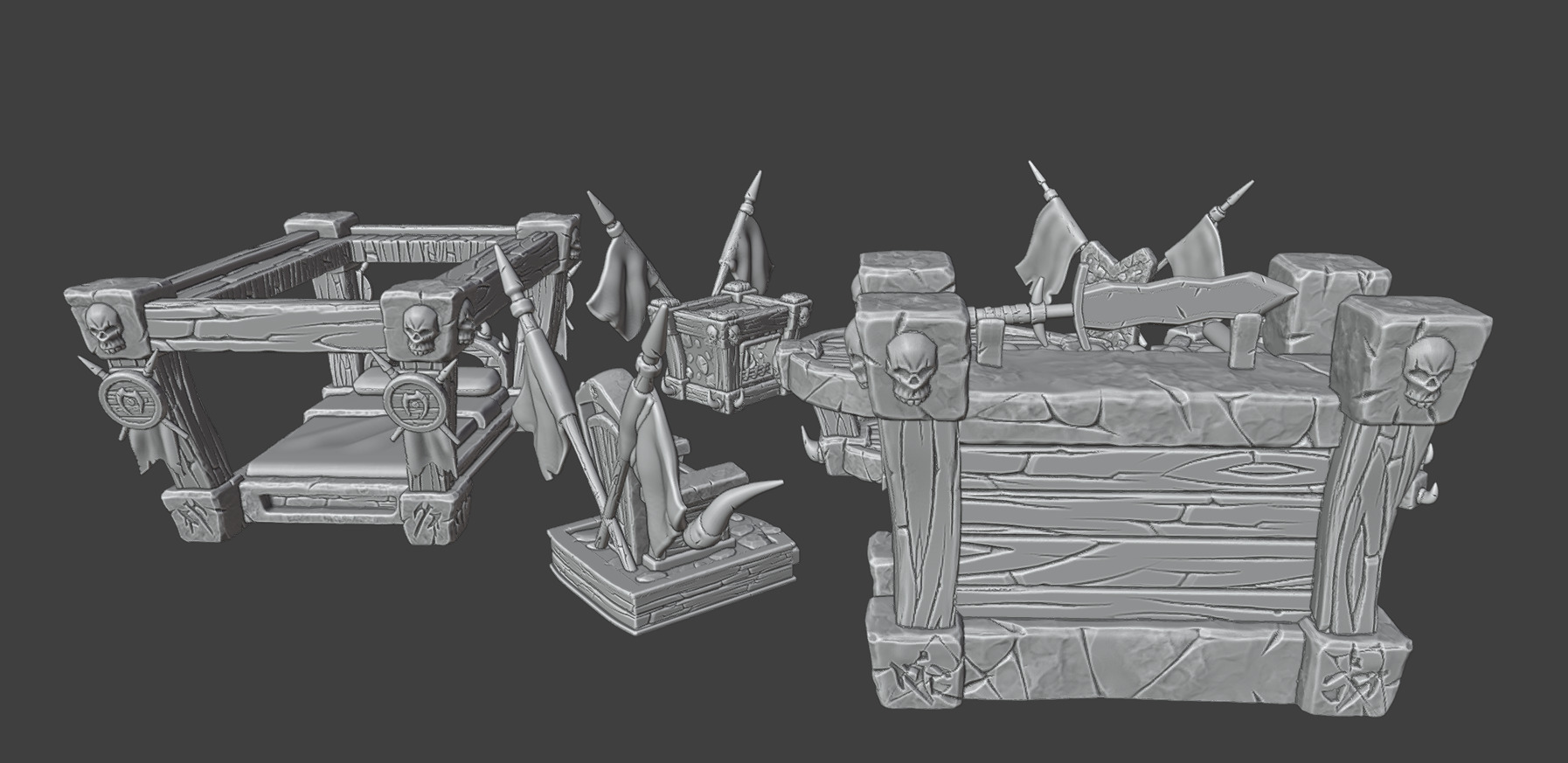 Furniture for the leaders home 3D print model_13