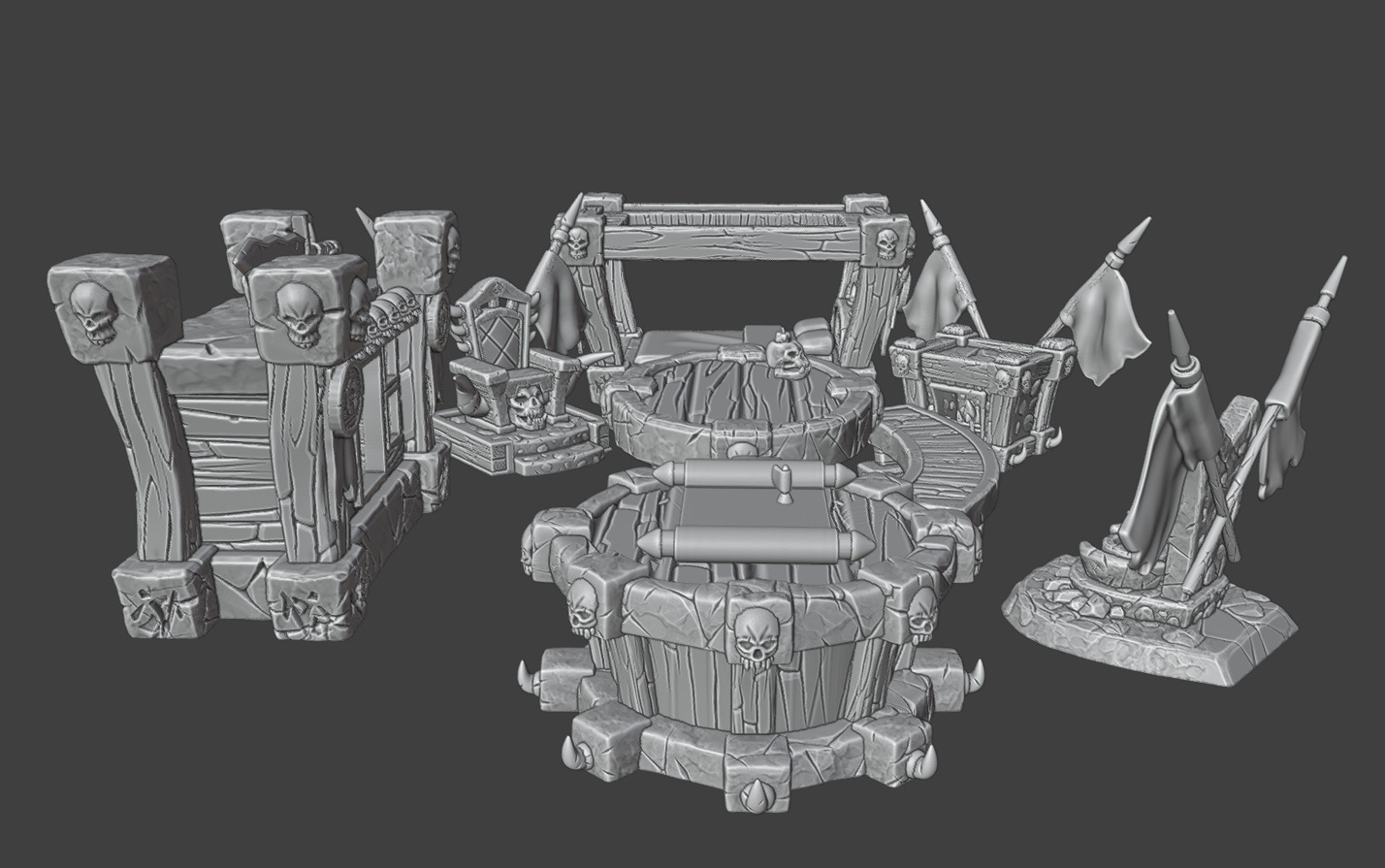 Furniture for the leaders home 3D print model_10