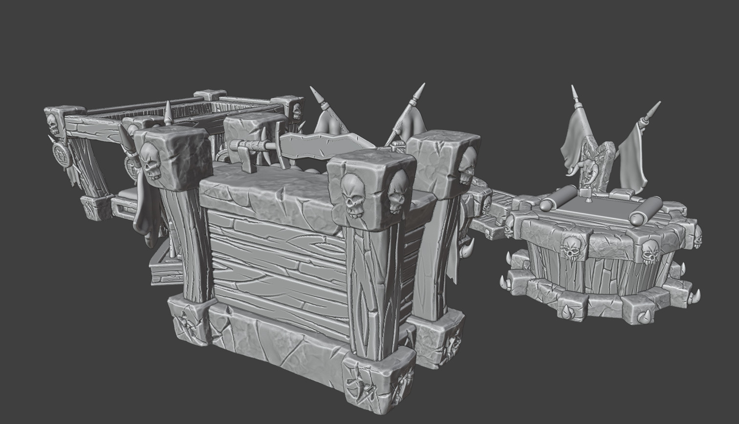 Furniture for the leaders home 3D print model_12