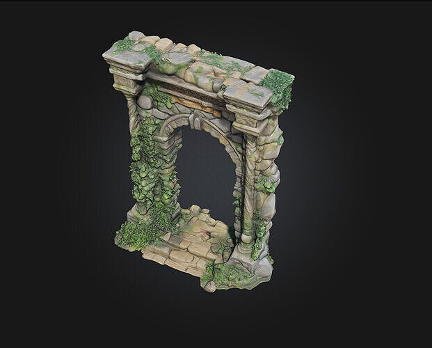 Gateway of Time  Unlock the Portal to Endless Eras 3D model 5