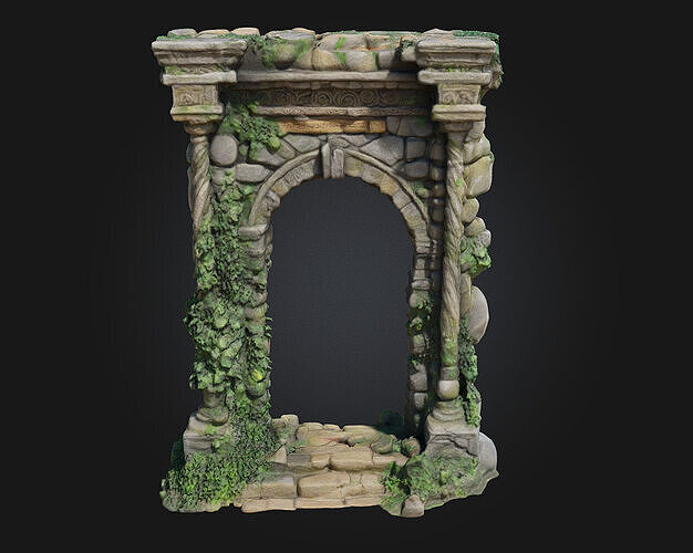 Gateway of Time  Unlock the Portal to Endless Eras 3D model 2