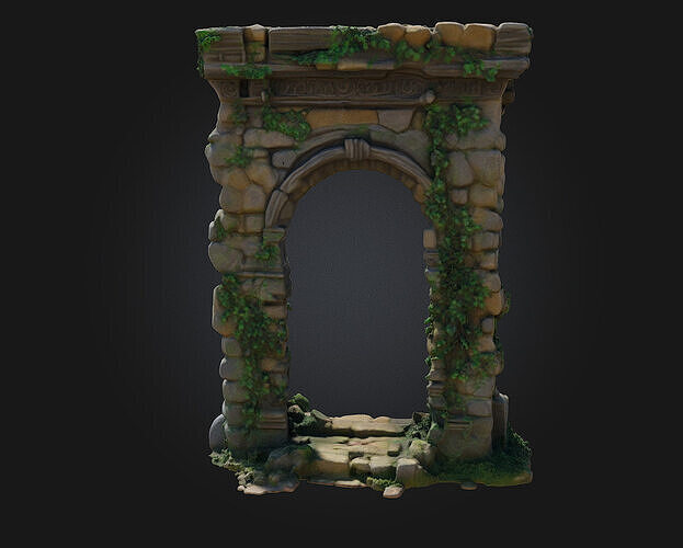 Gateway of Time  Unlock the Portal to Endless Eras 3D model 4
