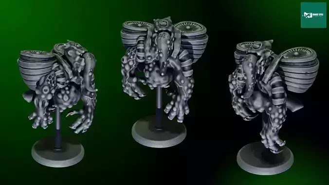 FURY floating models 3d print