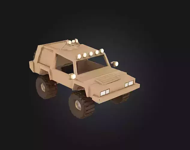 Desert Rover  Conquer the Sands in Style