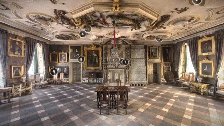 The King hall 3D model_0