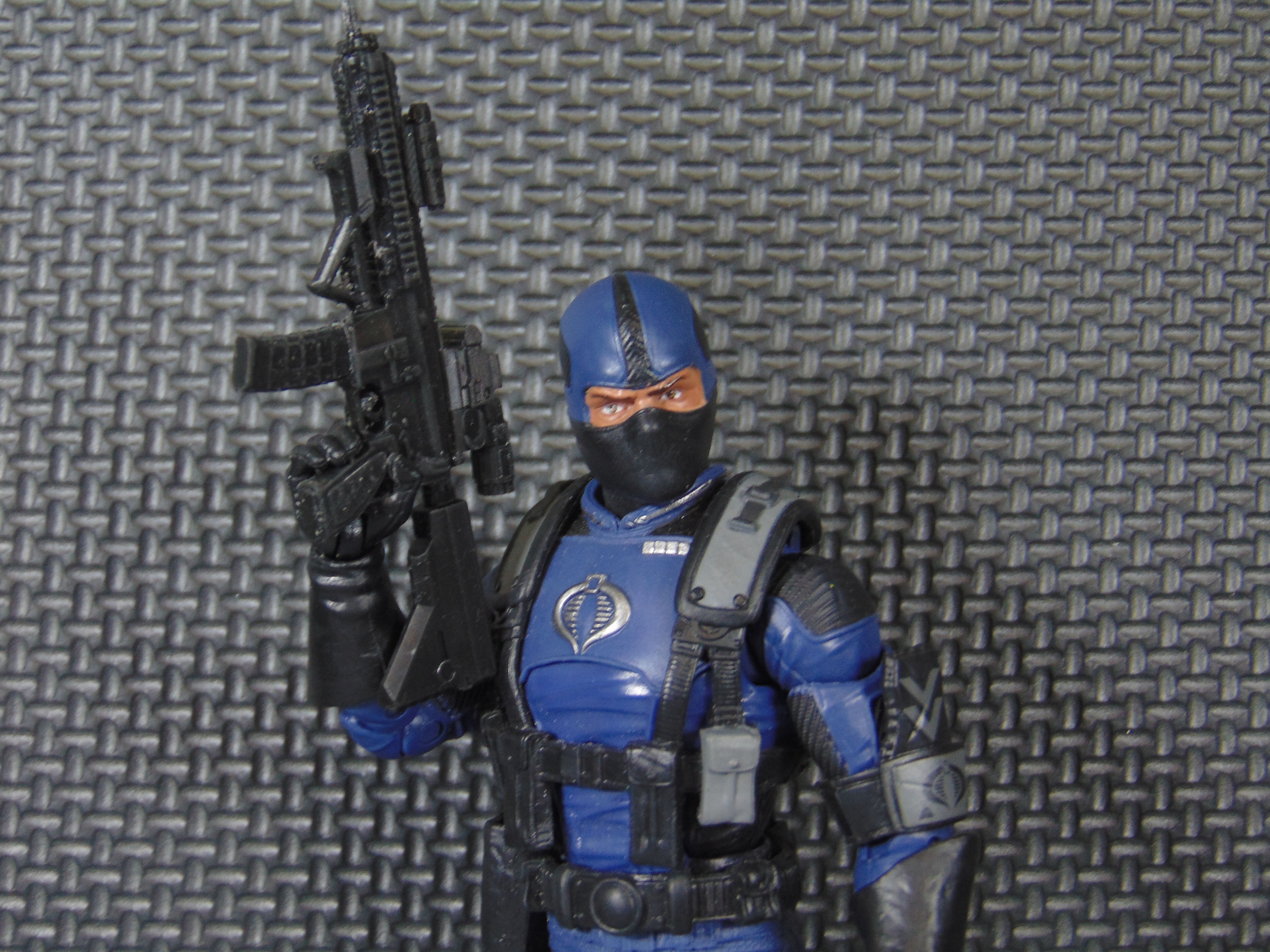 Custom 112 HK46 Modular Assault Rifle for GI JOE Classified 3D print model_18