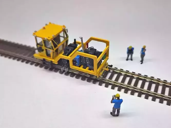 N Scale Ballast Tamper