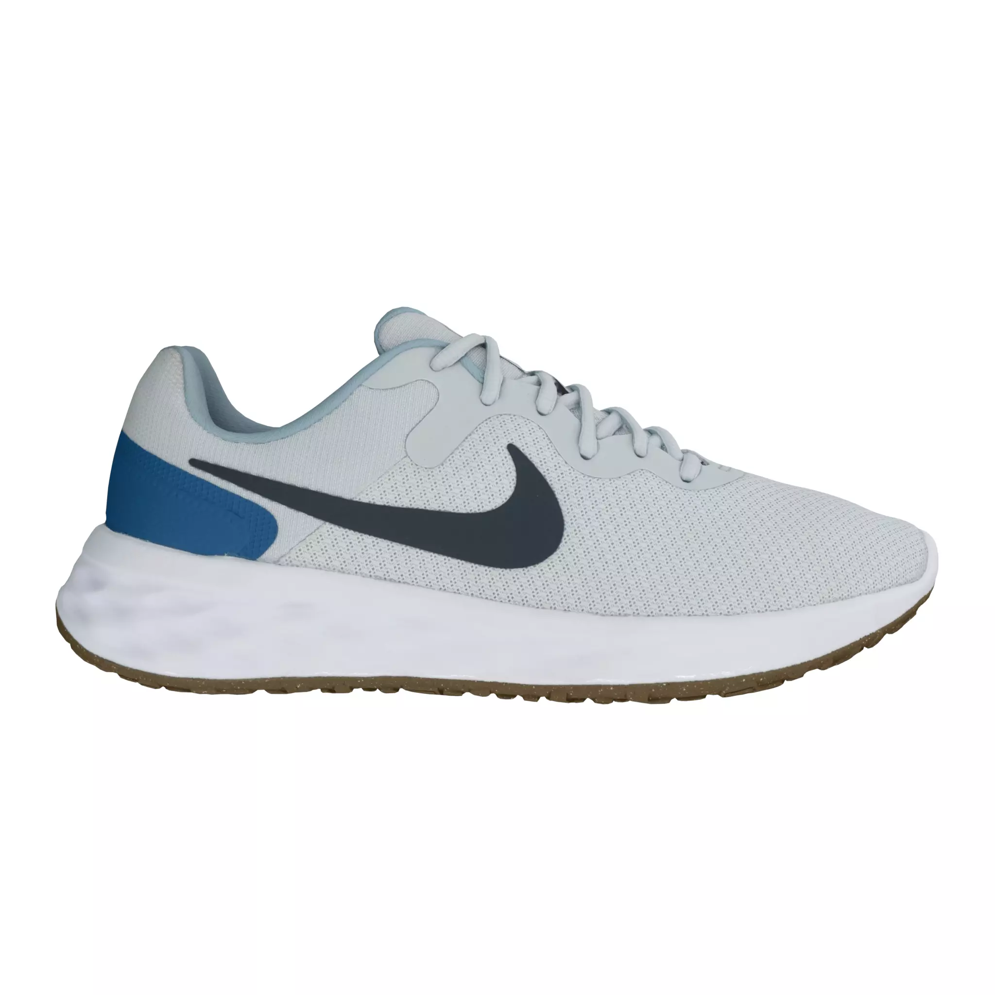 Nike Revolution 6NN Pure Platinum Low-poly 3D model
