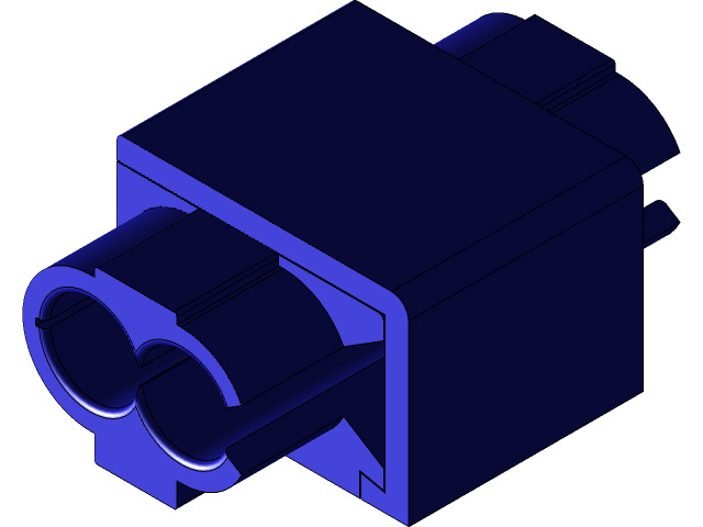 Wire Terminal Connector Collection Low-poly 3D model_3