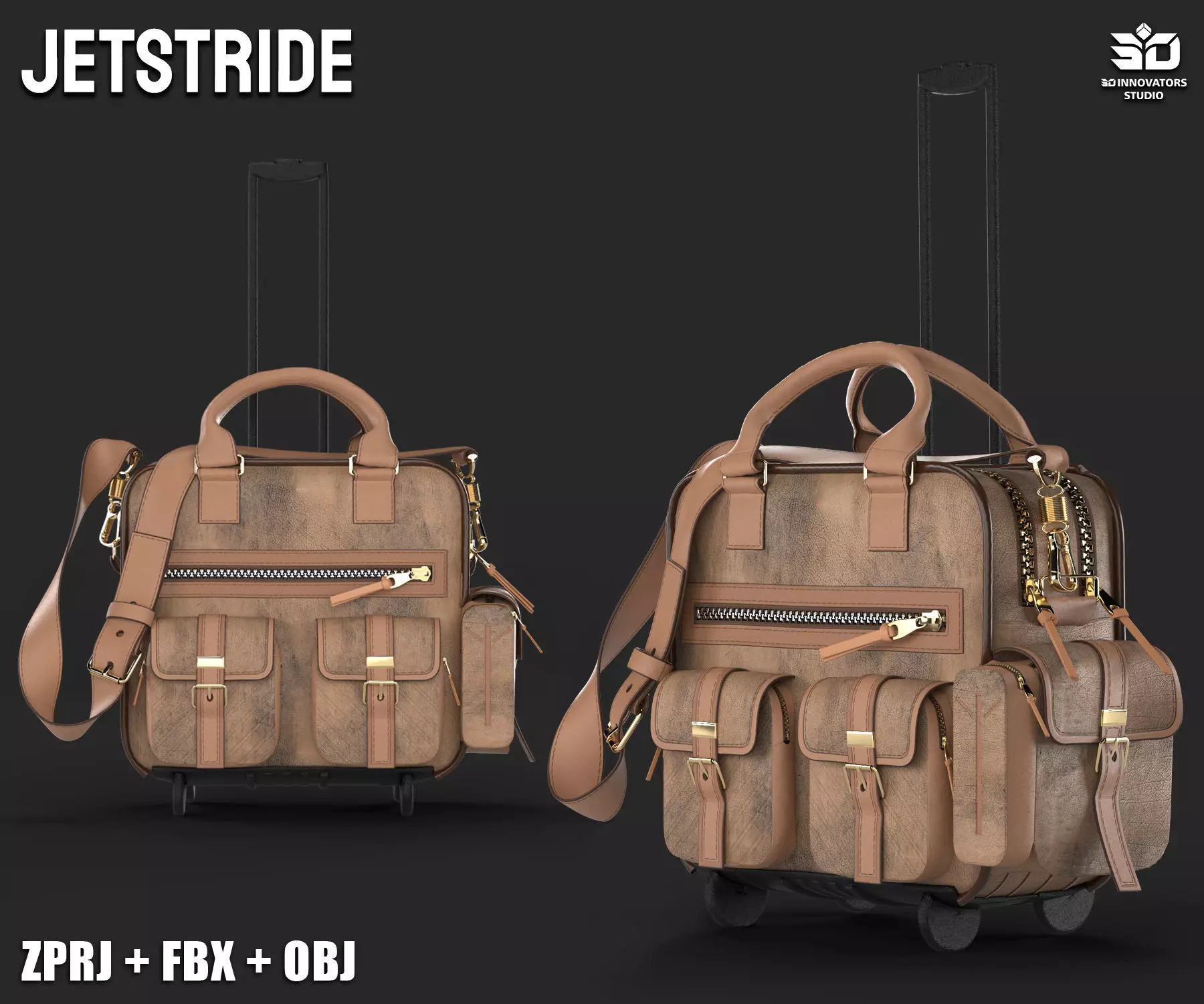 JETSTRIDE Versatile Travel Companion 3D model