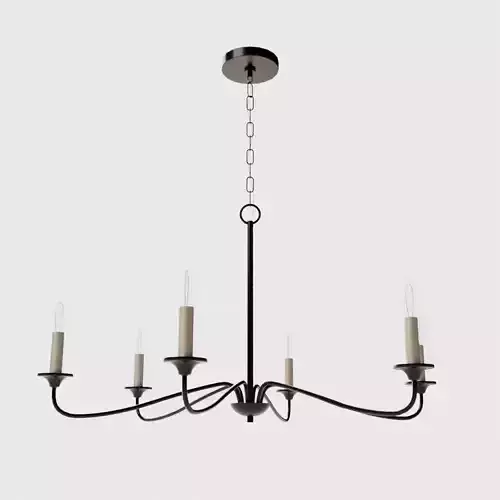 Quinn Wide Light Chandelier
