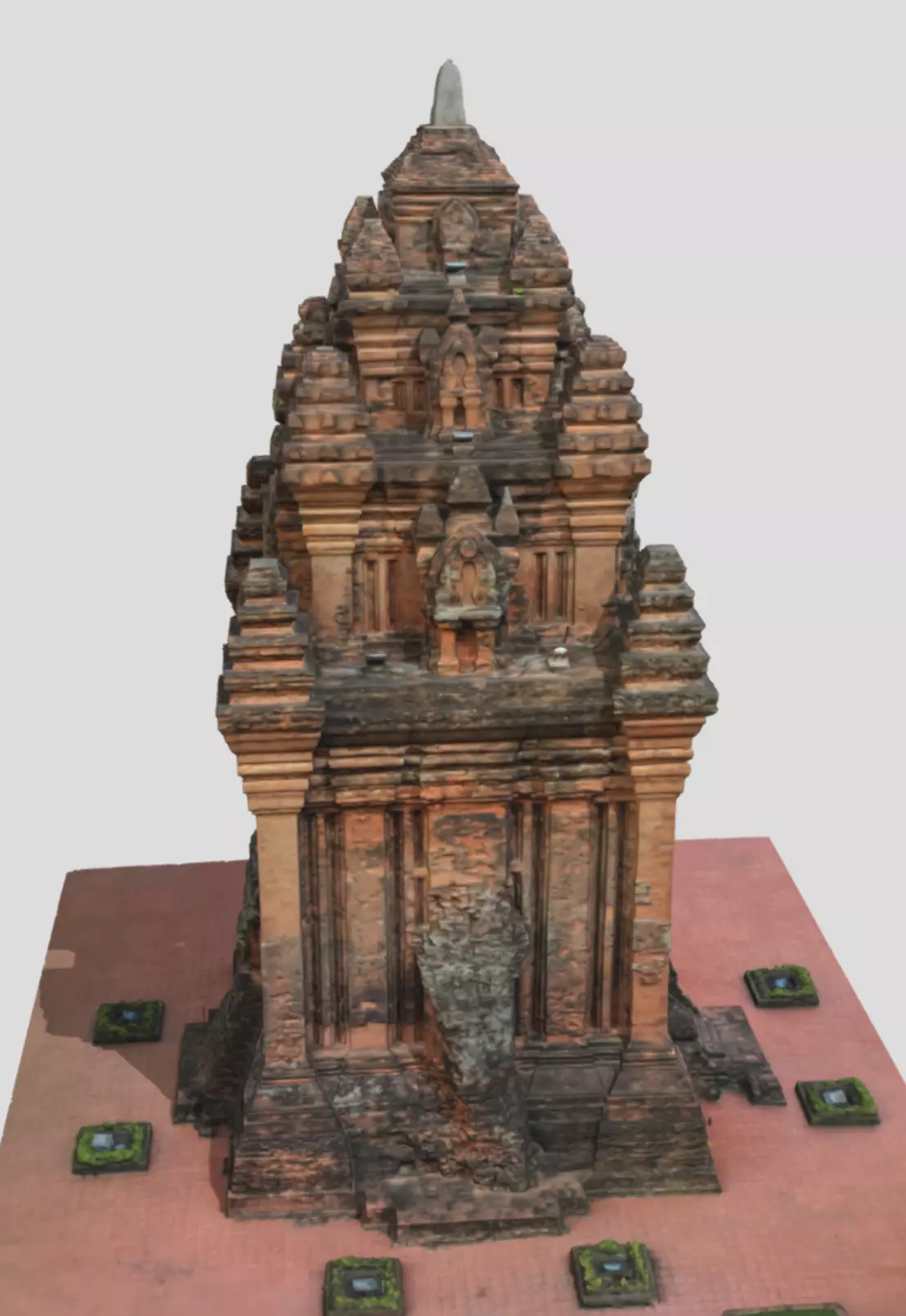 NHAN TEMPLE VIETNAM ORIGNAL SCAN 3D model_0