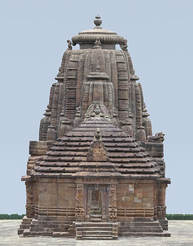 RAJA RANI TEMPLE Orignal Scan 3D model 3