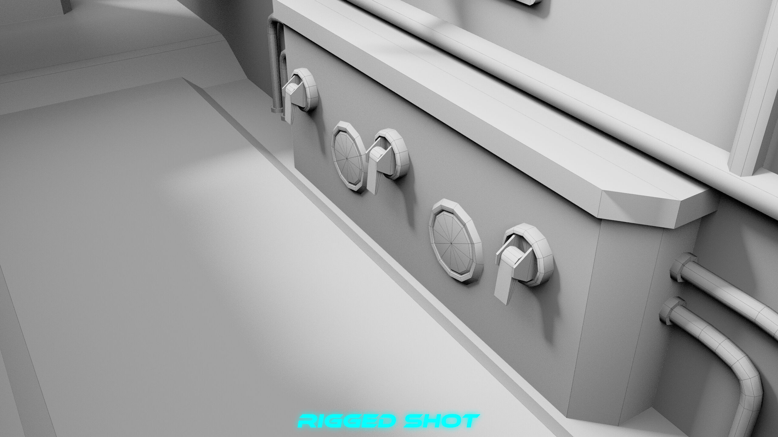 Sailing Yacht Boat Hydrofoil 01 Blue All PBR Unity UE Textures Low-poly 3D model_39