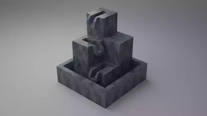 water fall block