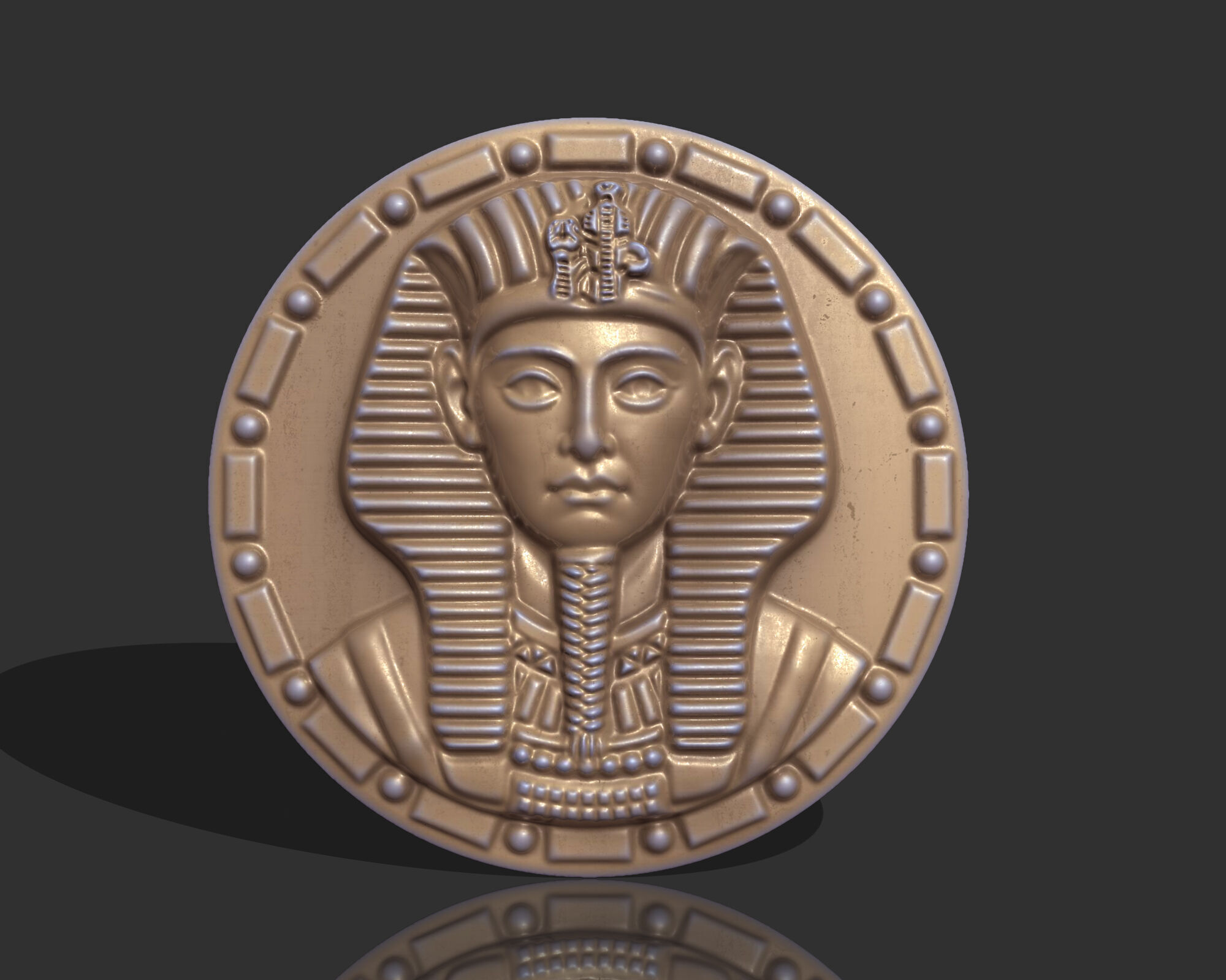 TUTANKHAMUN ARTIFACT ANCIENT EGYPT 3D print model_1