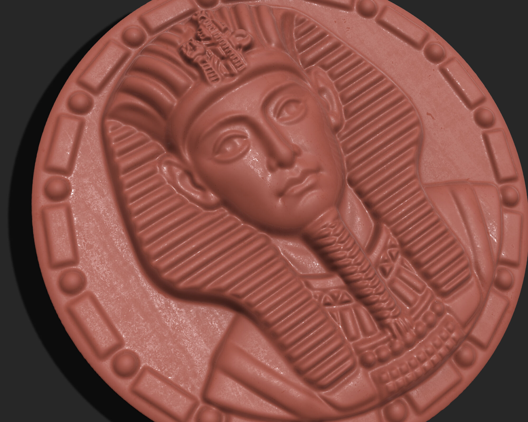 TUTANKHAMUN ARTIFACT ANCIENT EGYPT 3D print model_4