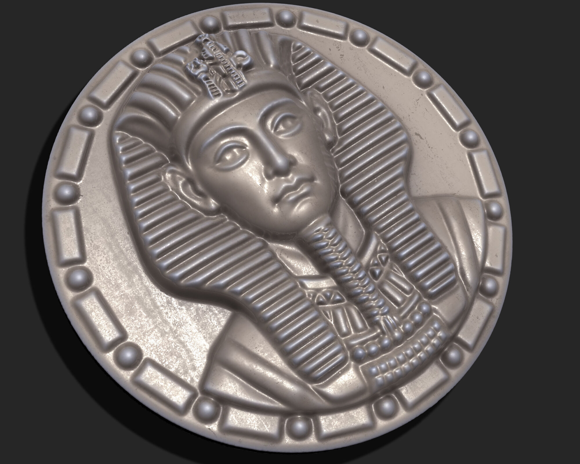 TUTANKHAMUN ARTIFACT ANCIENT EGYPT 3D print model_2