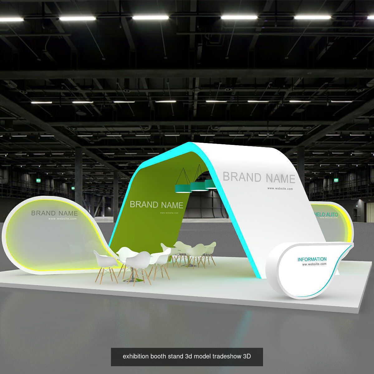 3d exhibition booth collection _2