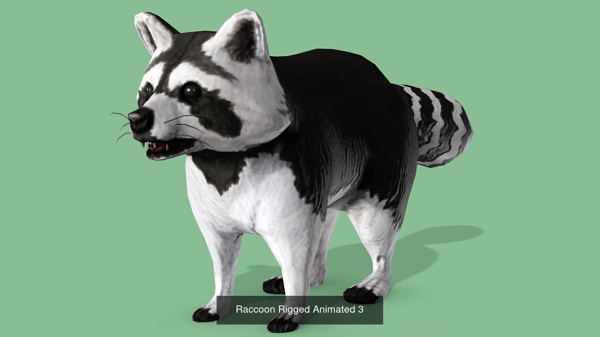 18 SAFARI ANIMALS RIGGED ANIMATED BUNDLE 3D Model Collection_27