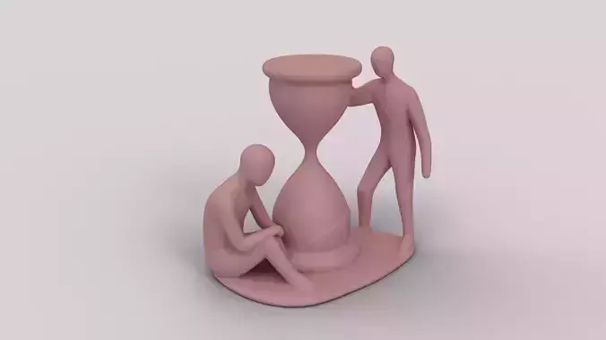 Flow of Time - A Symbol of Patience and Hope