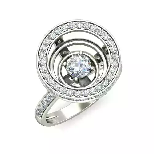 Women Ring  Render 3dm STL OBJ FBX Details