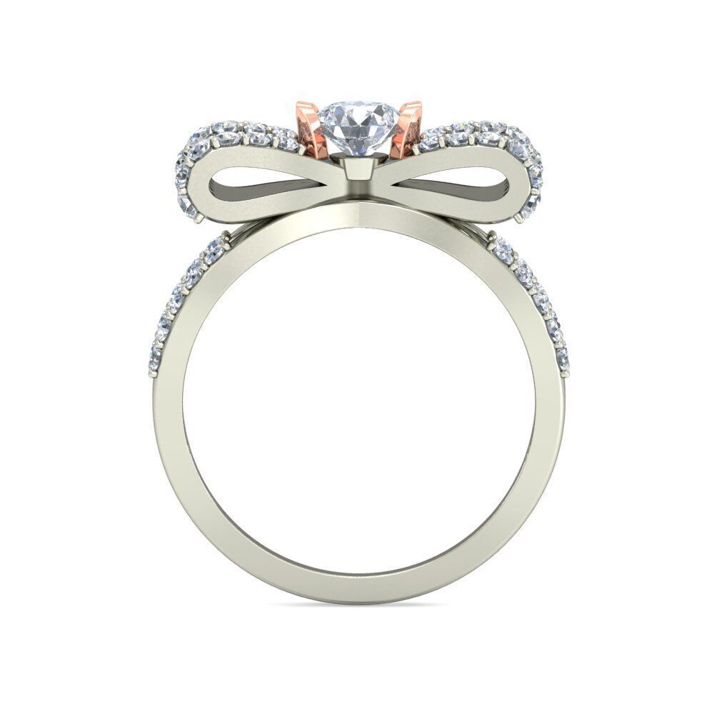 Women Ring Render 3dm STL OBJ FBX Details 3D print model_1