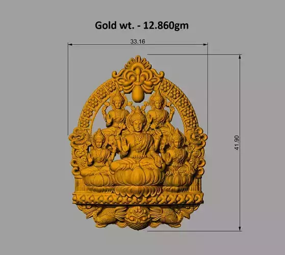 42 Temple jewelry hollow pendants lot